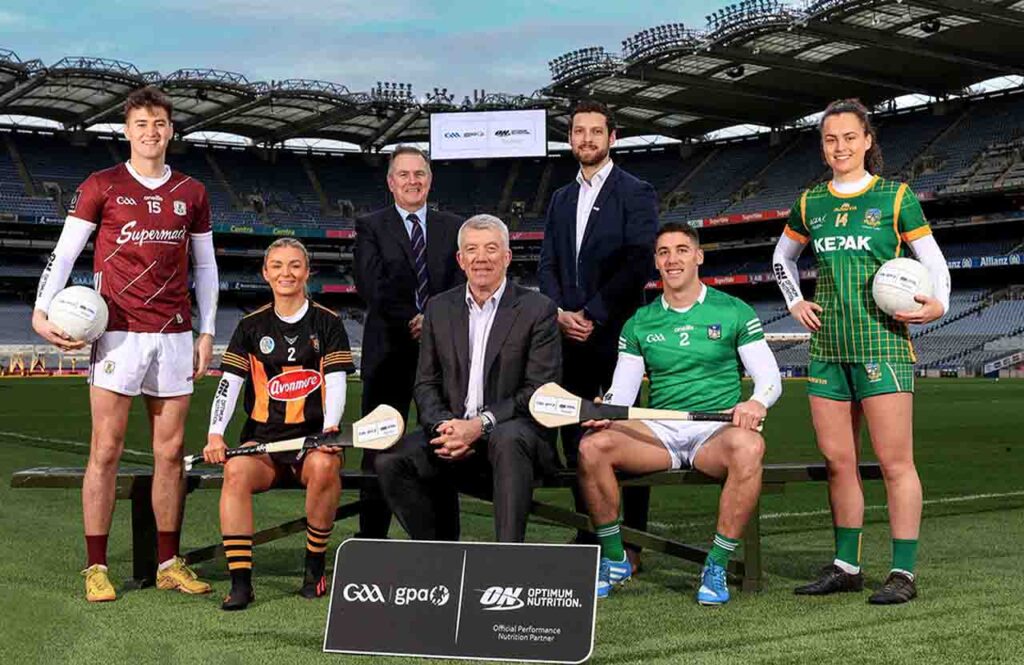 Optimum Nutrition unveiled as new Official Performance Nutrition Partner of the Gaelic Players Association