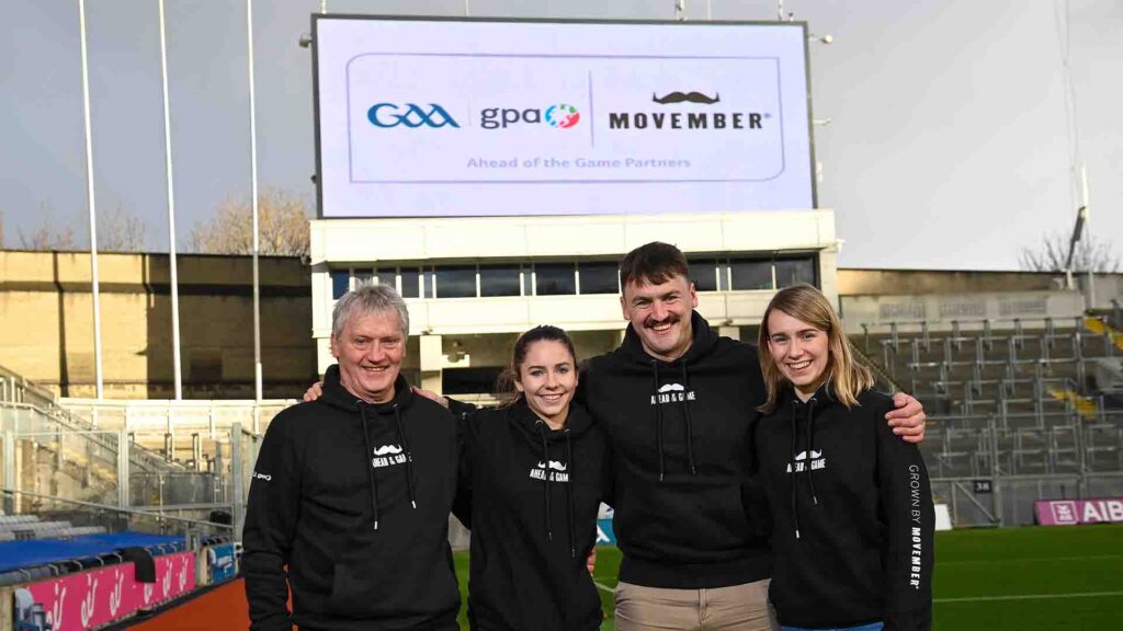 Movember teams up with the GAA and GPA