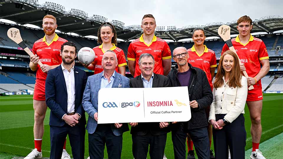 Insomnia Coffee Announced as Official Coffee Partner of the GAA/GPA in a Five-Year Partnership