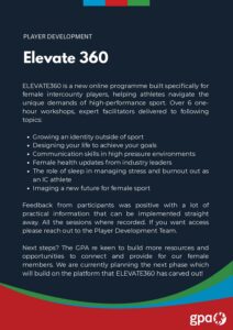 ELEVATE360. document cover