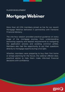 Mortgage Webinar document cover