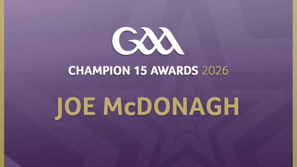 Joe McDonagh Awards 2026